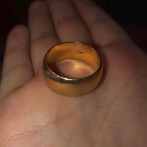 A gold ring